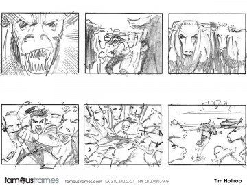 Tim Holtrop's Shootingboards storyboard art