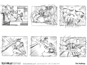 Tim Holtrop's Shootingboards storyboard art