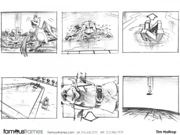 Tim Holtrop's Shootingboards storyboard art