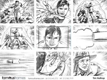 Tim Holtrop's Shootingboards storyboard art