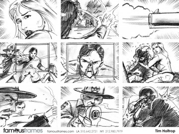 Tim Holtrop's Shootingboards storyboard art