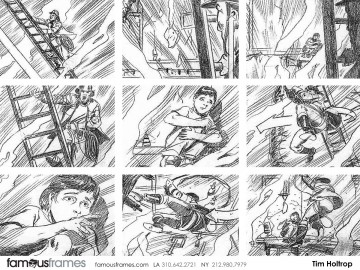 Tim Holtrop's Shootingboards storyboard art