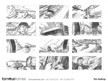 Tim Holtrop's Shootingboards storyboard art