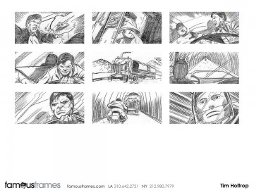 Tim Holtrop's Shootingboards storyboard art