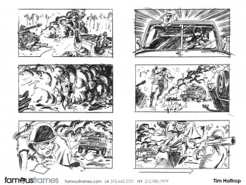 Tim Holtrop's Shootingboards storyboard art