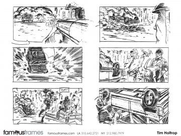 Tim Holtrop's Shootingboards storyboard art