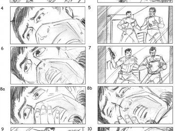 Tim Holtrop's Shootingboards storyboard art