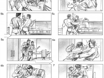 Tim Holtrop's Shootingboards storyboard art