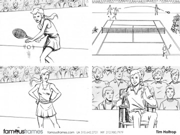 Tim Holtrop's Sports storyboard art