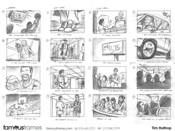 Tim Holtrop's Sports storyboard art