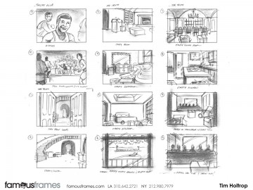 Tim Holtrop's Sports storyboard art