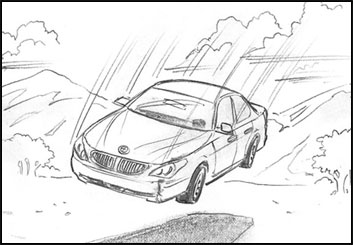 Tim Holtrop's Vehicles storyboard art