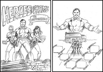 Tim Holtrop's Comic Book storyboard art