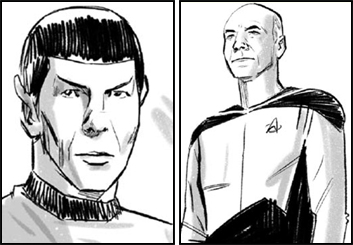 David Green's Likenesses storyboard art