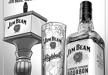 Victor Gatmaitan's Products storyboard art