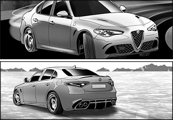 Victor Gatmaitan's Vehicles storyboard art