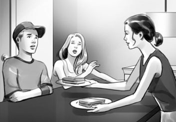 Victor Gatmaitan's People - B&W Tone storyboard art