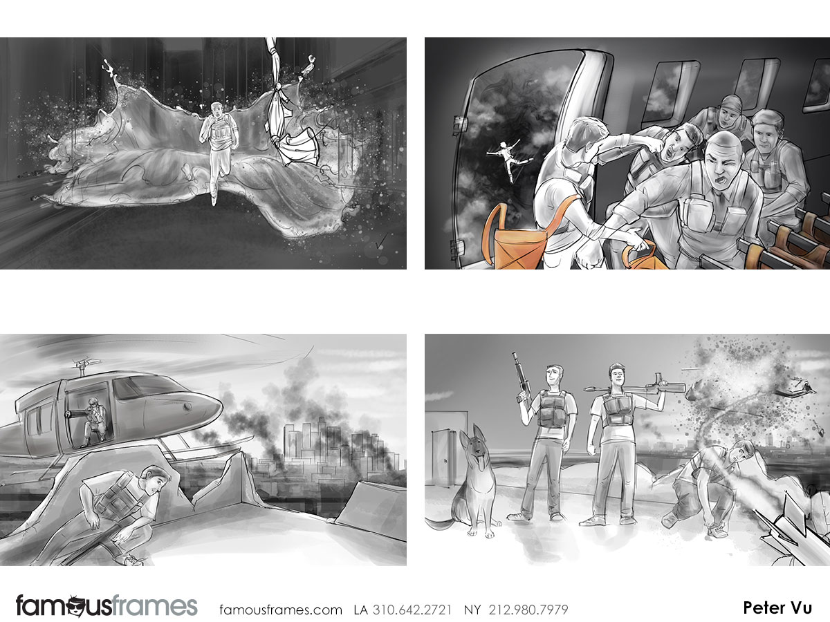 Peter Vu's People - B&W Tone storyboard art (Image #1447_113_1392424798)