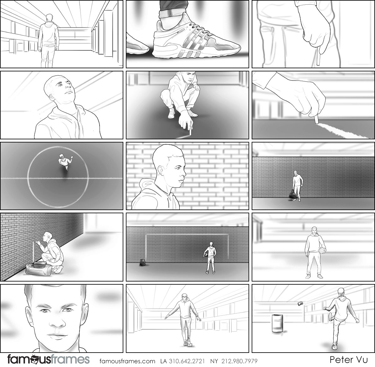 Peter Vu's People - B&W Line storyboard art (Image #1447_114_1520465580)