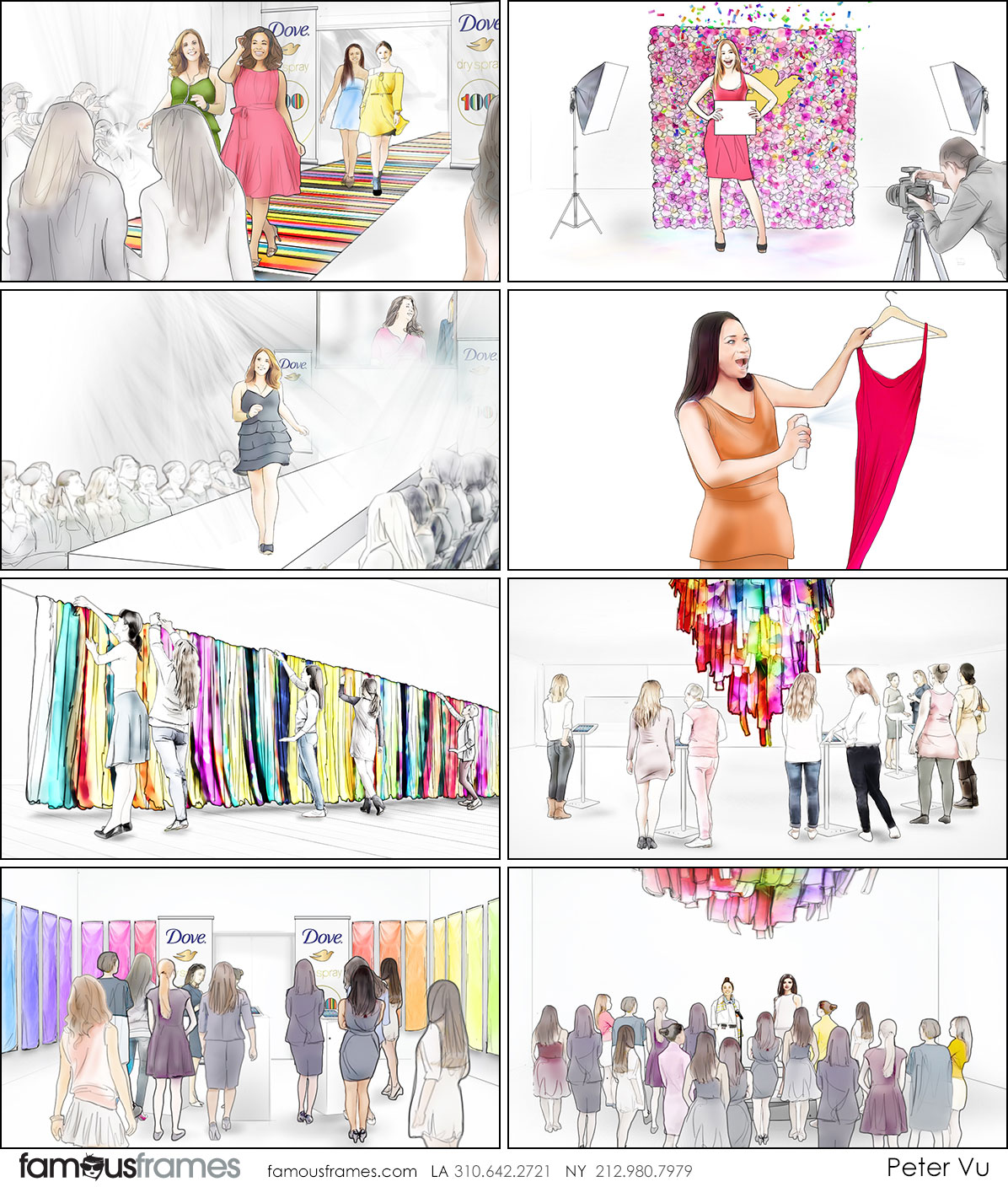 Peter Vu's Beauty / Fashion storyboard art (Image #1447_19_1520542298)