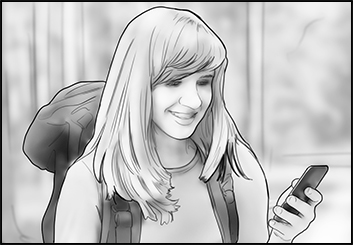 Peter Vu's People - B&W Tone storyboard art