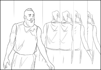 Peter Vu's Likenesses storyboard art