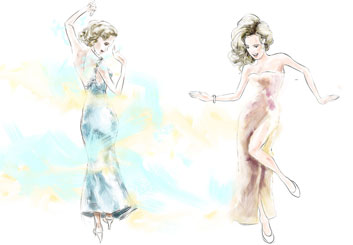 Peter Vu's Beauty / Fashion storyboard art