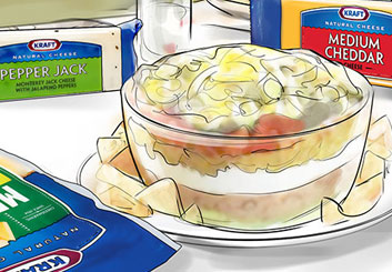 Peter Vu's Food storyboard art