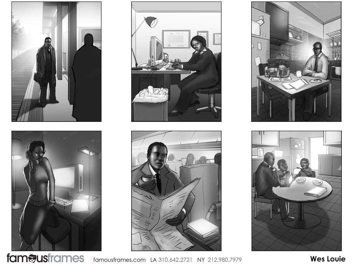 Wes Louie's People - B&W Tone storyboard art (Image #145_113_1384904971)