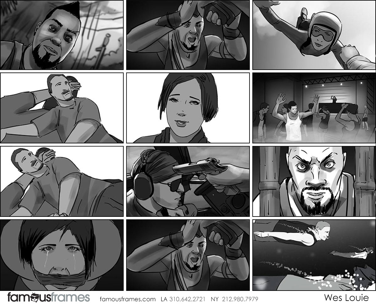 Wes Louie's People - B&W Tone storyboard art (Image #145_113_1547153223)