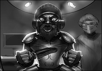 Wes Louie's Characters / Creatures storyboard art