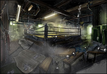 Wes Louie's Concept Environments storyboard art