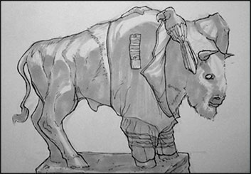 Wes Louie's Wildlife / Animals storyboard art