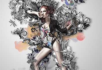 Neil Duerden's Beauty / Fashion storyboard art