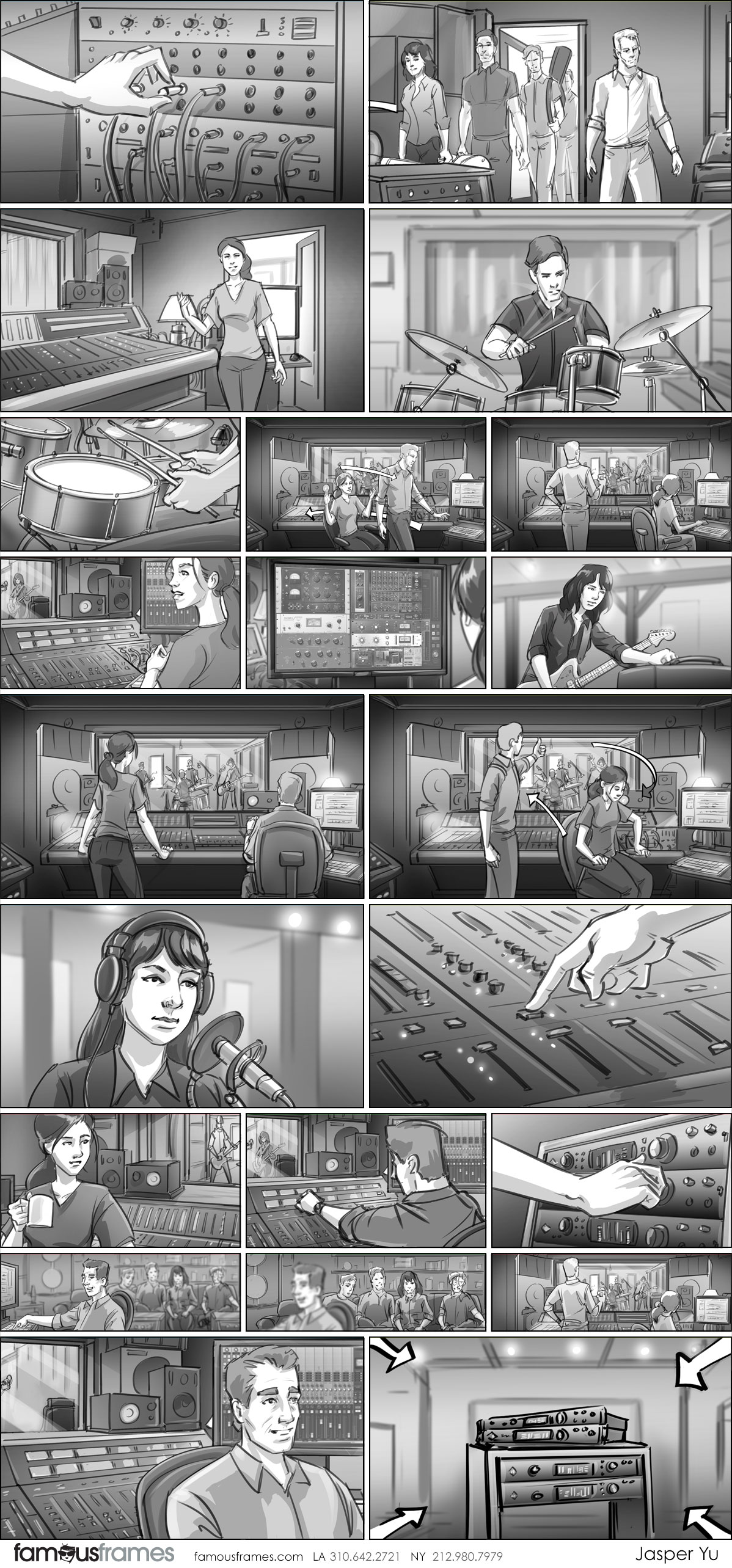 Jasper Yu's People - B&W Tone storyboard art (Image #15574_113_1571257713)