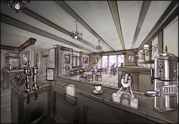 Jasper Yu's Environments storyboard art