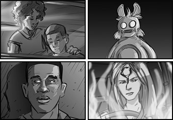 Jasper Yu's Shootingboards storyboard art