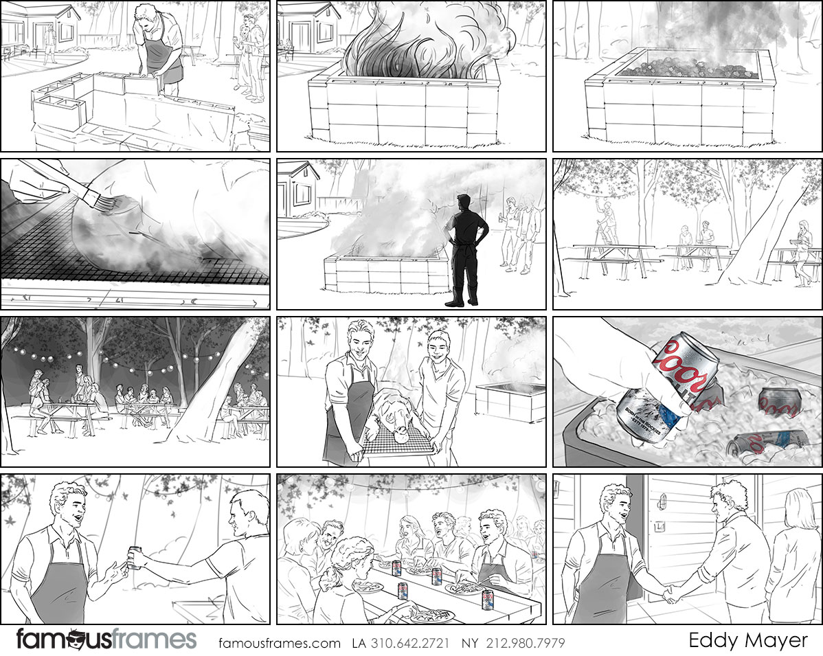 Eddy Mayer's People - B&W Line storyboard art (Image #156_114_1525804461)