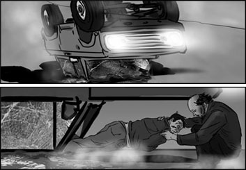 Eddy Mayer's Film/TV storyboard art