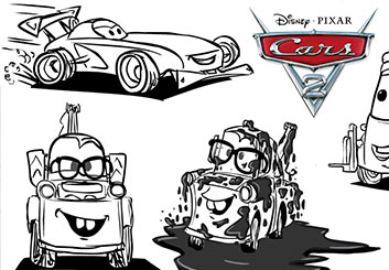 Eddy Mayer's Characters / Creatures storyboard art