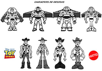 Eddy Mayer's Characters / Creatures storyboard art