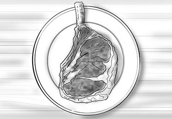 Eddy Mayer's Food storyboard art