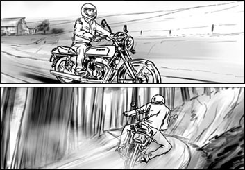 Eddy Mayer's Shootingboards storyboard art