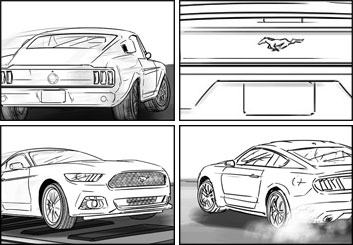 Eddy Mayer's Shootingboards storyboard art