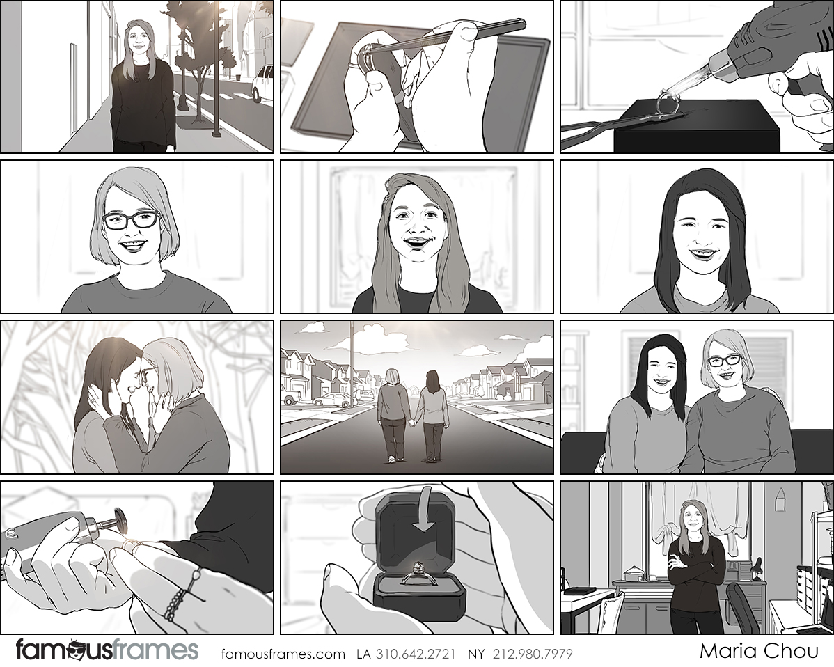 Maria Chou's People - B&W Tone storyboard art (Image #17461_113_1583862619)