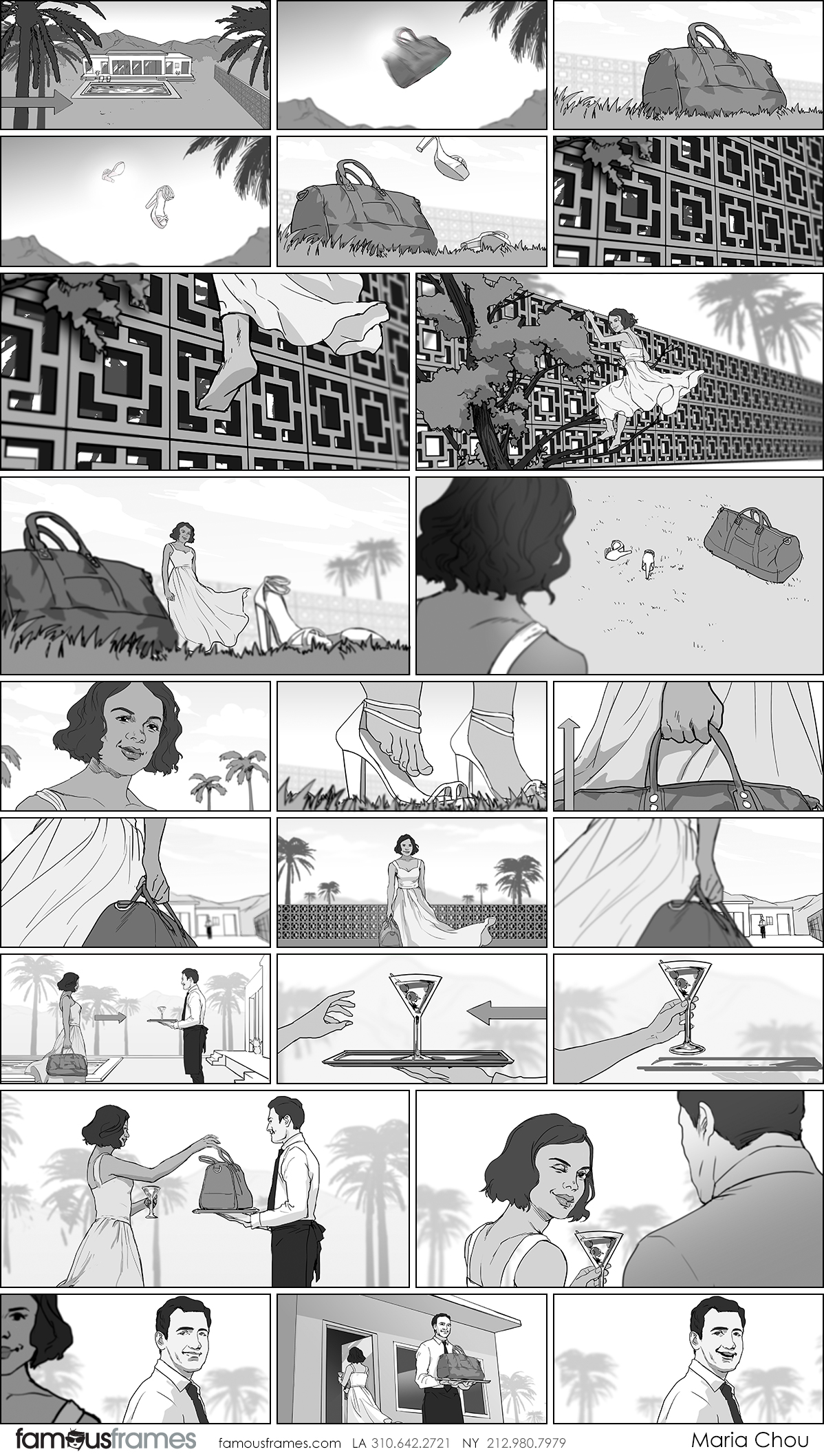 Maria Chou's People - B&W Tone storyboard art (Image #17461_113_1583862894)