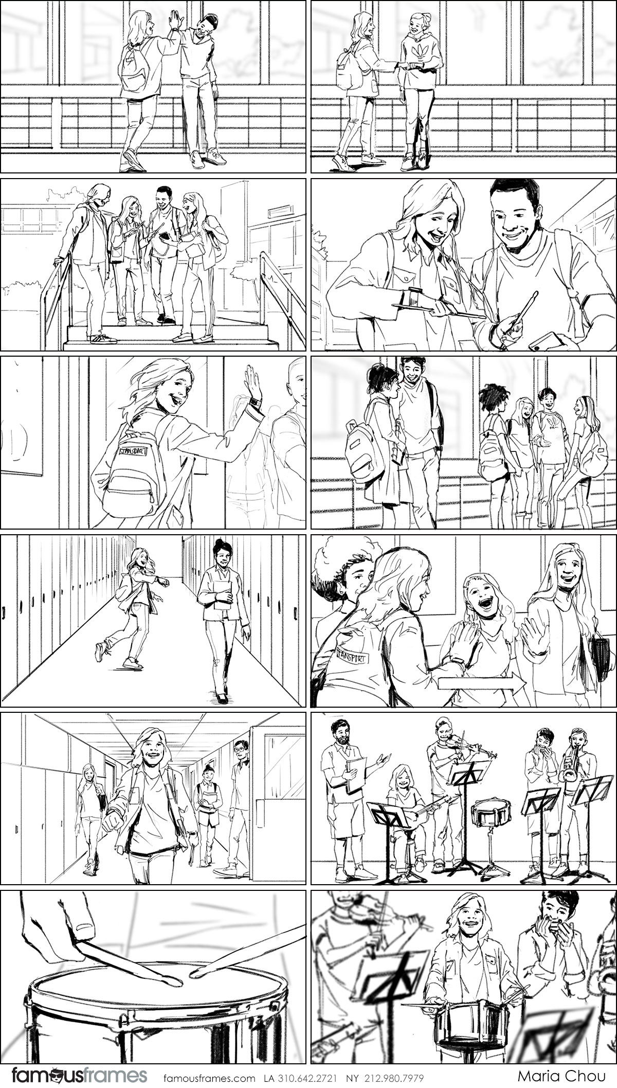 Maria Chou's People - B&W Line storyboard art (Image #17461_114_1583784014)