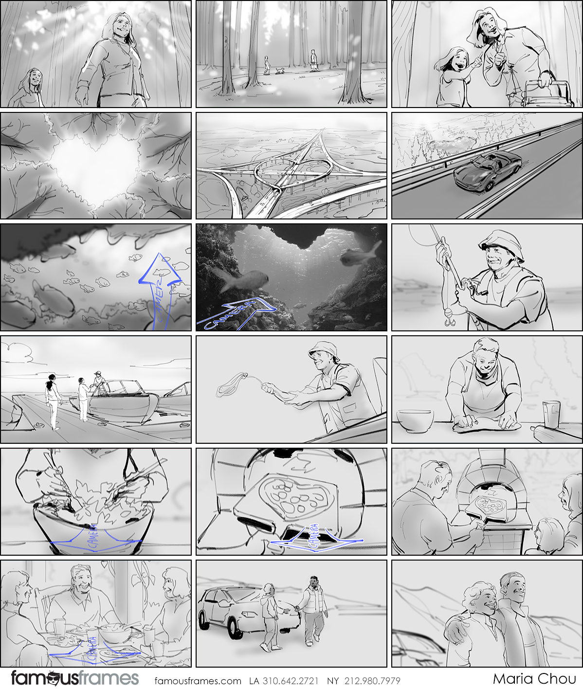 Maria Chou's People - B&W Line storyboard art (Image #17461_114_1646161075)