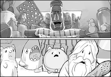 Maria Chou's Characters / Creatures storyboard art