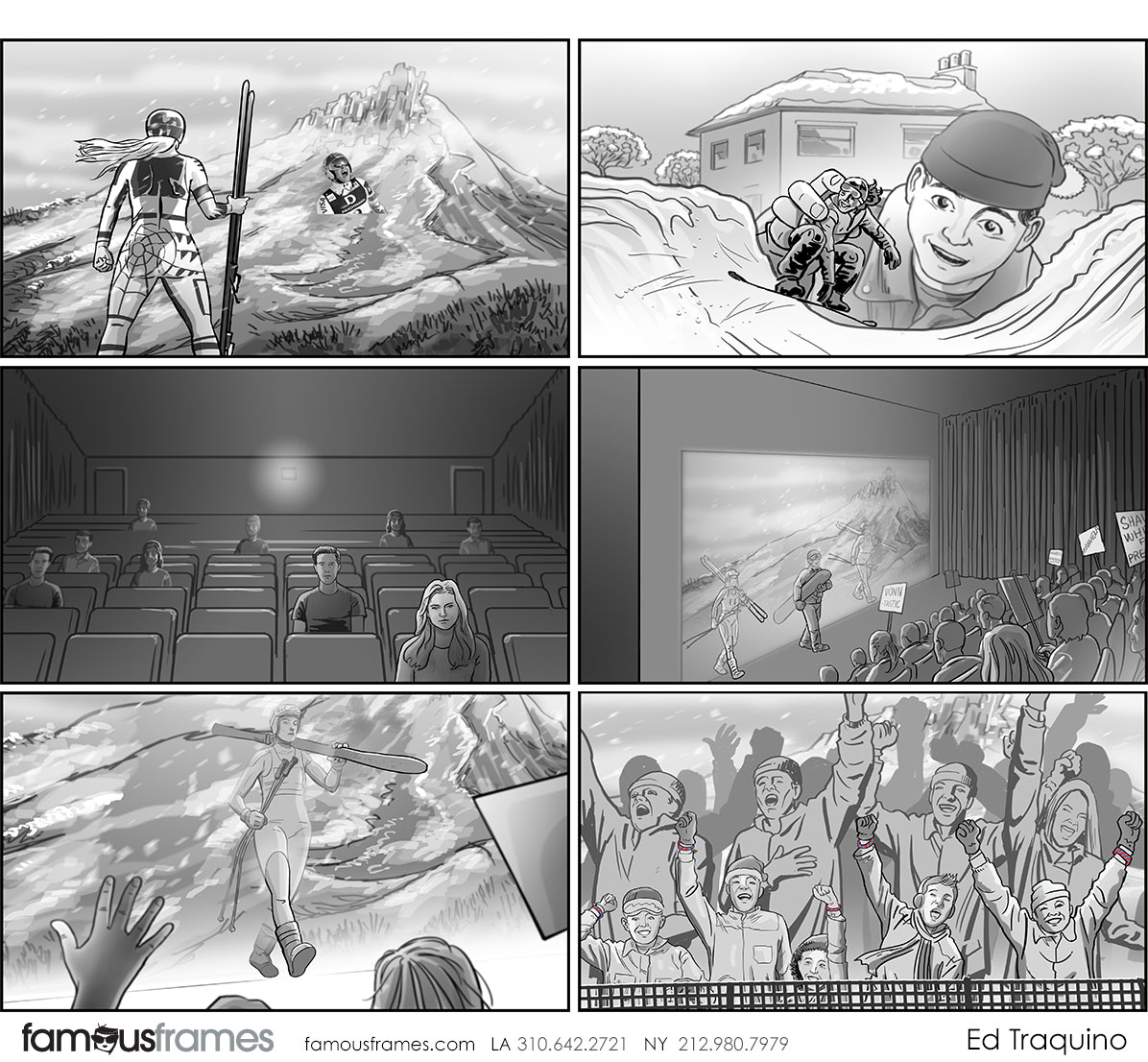 Ed Traquino's People - B&W Tone storyboard art (Image #177_113_1517623401)